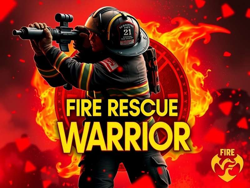 Fire Rescue Warrior Game Cover